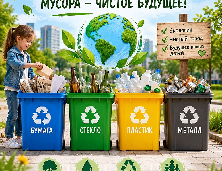 АО «ЕСОО» призывает к раздельному сбору отходов!